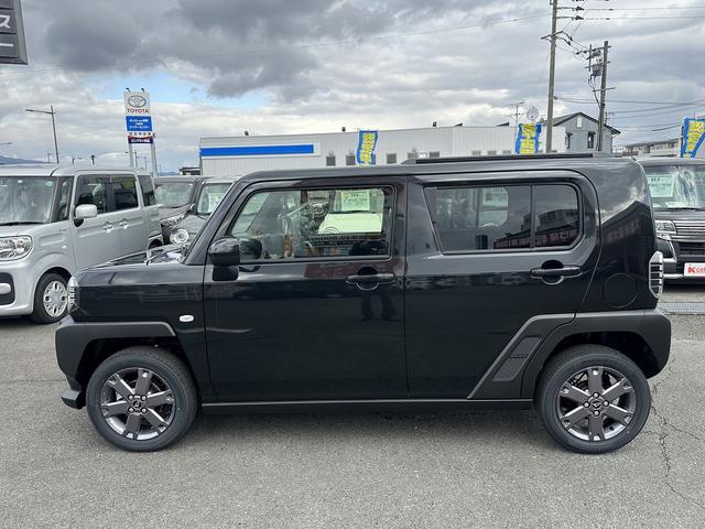 タフト G ダーククロムベンチャー 衝突被害軽減ブレーキ 車線逸脱防止装置 スマートキー クリアランスソナー アイドリングストップ ACC ECS シートヒーター LEDヘッドライト(9枚目)