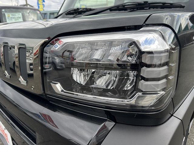 タフト G ダーククロムベンチャー 衝突被害軽減ブレーキ 車線逸脱防止装置 スマートキー クリアランスソナー アイドリングストップ ACC ECS シートヒーター LEDヘッドライト(12枚目)