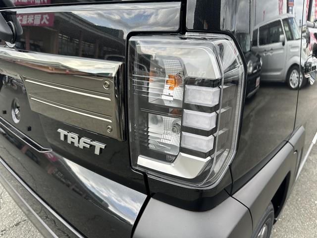 タフト G ダーククロムベンチャー 衝突被害軽減ブレーキ 車線逸脱防止装置 スマートキー クリアランスソナー アイドリングストップ ACC ECS シートヒーター LEDヘッドライト(17枚目)
