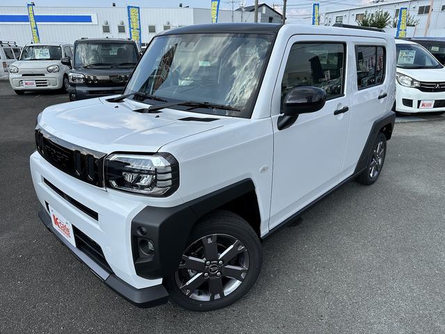 タフト G ダーククロムベンチャー 衝突被害軽減ブレーキ 車線逸脱防止装置 スマートキー クリアランスソナー アイドリングストップ ACC ECS シートヒーター LEDヘッドライト(3枚目)