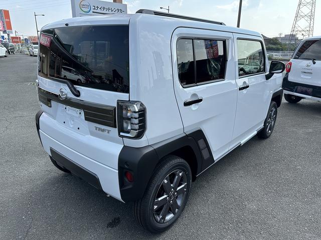 タフト G ダーククロムベンチャー 衝突被害軽減ブレーキ 車線逸脱防止装置 スマートキー クリアランスソナー アイドリングストップ ACC ECS シートヒーター LEDヘッドライト(6枚目)