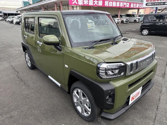 タフト G メッキパック 衝突被害軽減ブレーキ スマートキー クリアランスソナー アイドリングストップ ECS シートヒーター LEDヘッドライト(4枚目)