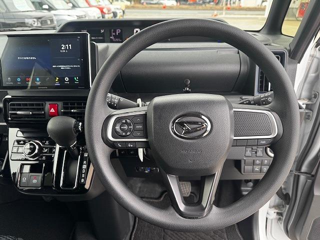 タント カスタムＸ　ディスプレイオーディオ　バックカメラ　両側電動スライドドア　スマートキー　衝突被害軽減ブレーキ　クリアランスソナー　アイドリングストップ　ＥＴＣ　ＥＣＳ　シートヒーター　ＬＥＤヘッドライト（32枚目）