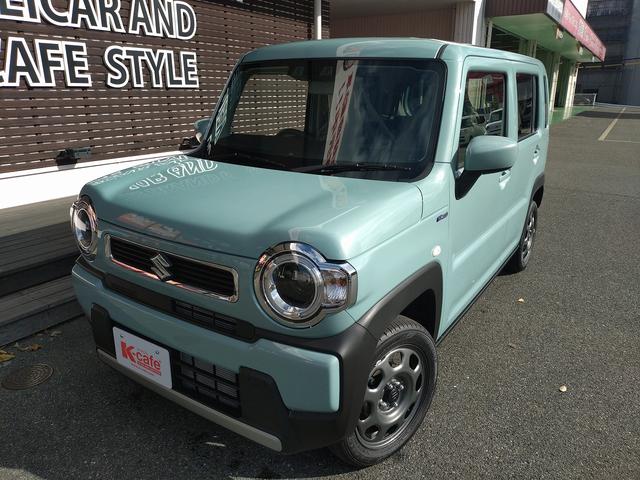 ハスラー ハイブリッドＧ　衝突被害軽減ブレーキ　車線逸脱防止装置　スマートキー　クリアランスソナー　アイドリングストップ　ＡＣＣ　ＥＣＳ　シートヒーター　ＬＥＤヘッドライト（3枚目）