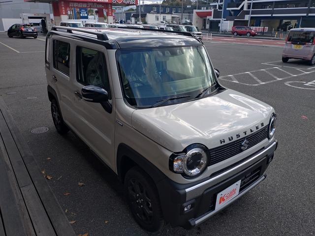 ハスラー タフワイルド　衝突被害軽減ブレーキ　車線逸脱防止装置　スマートキー　クリアランスソナー　アイドリングストップ　ＡＣＣ　ＥＣＳ　シートヒーター　ＬＥＤヘッドライト（5枚目）