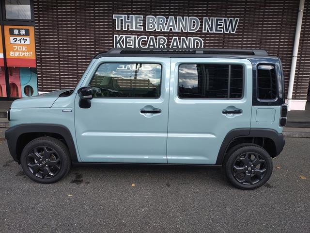 ハスラー タフワイルド　衝突被害軽減ブレーキ　車線逸脱防止装置　スマートキー　クリアランスソナー　アイドリングストップ　ＡＣＣ　ＥＣＳ　シートヒーター　ＬＥＤヘッドライト（9枚目）