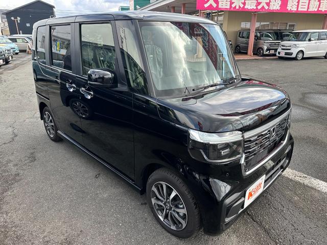 Ｎ－ＢＯＸカスタム ベースグレード　Ｈｏｎｄａ　ＳＥＮＳＩＮＧ　両側スライド片側電動ドア　スマートキー　シートヒーター　ＡＣＣ　ＥＣＳ　ＬＥＤヘッドライト（4枚目）