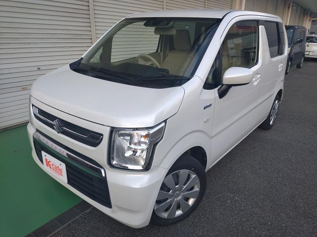 ワゴンＲ ハイブリッドＦＸ－Ｓ　衝突被害軽減ブレーキ　車線逸脱防止装置　スマートキー　クリアランスソナー　ＥＣＳ　ＡＣＣ　シートヒーター（3枚目）