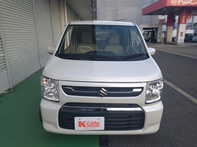 ワゴンＲ ハイブリッドＦＸ－Ｓ　衝突被害軽減ブレーキ　車線逸脱防止装置　スマートキー　クリアランスソナー　ＥＣＳ　ＡＣＣ　シートヒーター（4枚目）