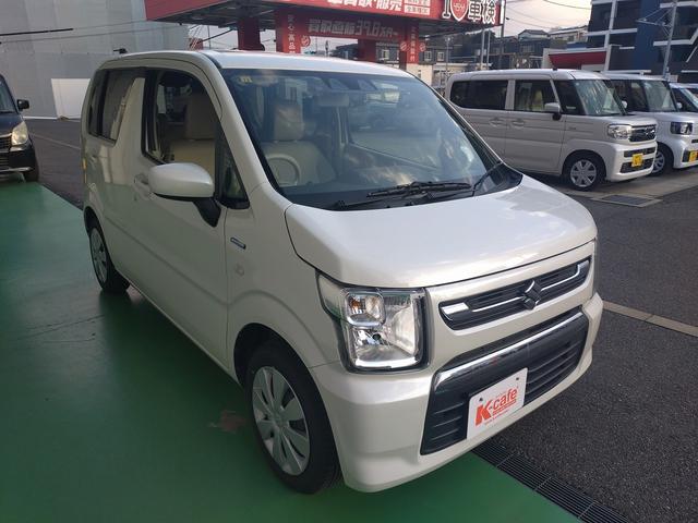 ワゴンＲ ハイブリッドＦＸ－Ｓ　衝突被害軽減ブレーキ　車線逸脱防止装置　スマートキー　クリアランスソナー　ＥＣＳ　ＡＣＣ　シートヒーター（5枚目）