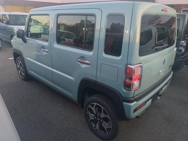 ハスラー ハイブリッドＸ　衝突被害軽減ブレーキ　車線逸脱防止装置　スマートキー　クリアランスソナー　アイドリングストップ　ＡＣＣ　ＥＣＳ　シートヒーター　ＬＥＤヘッドライト（8枚目）