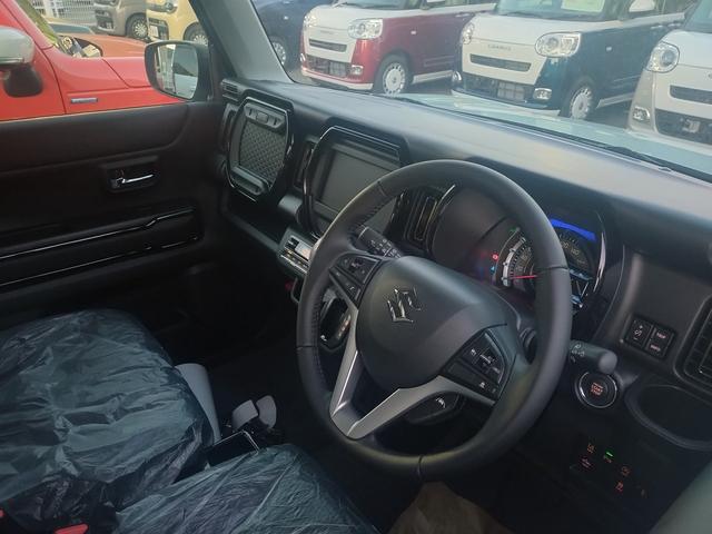 ハスラー ハイブリッドＸ　衝突被害軽減ブレーキ　車線逸脱防止装置　スマートキー　クリアランスソナー　アイドリングストップ　ＡＣＣ　ＥＣＳ　シートヒーター　ＬＥＤヘッドライト（12枚目）