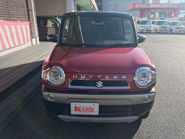 ハスラー Ｇ　フルセグナビ　スマートキー　衝突被害軽減ブレーキ　アイドリングストップ　シートヒーター　ＥＴＣ　ＥＣＳ　ドライブレコーダー　ＨＩＤヘッドライト（4枚目）