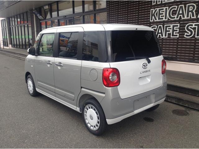 ムーヴキャンバス ストライプスＧ　両側電動スライドドア　衝突被害軽減ブレーキ　スマートキー　車線逸脱防止装置　クリアランスソナー　アイドリングストップ　ＥＣＳ　ＬＥＤヘッドライト（8枚目）