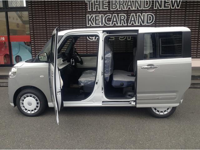 ムーヴキャンバス ストライプスＧ　両側電動スライドドア　衝突被害軽減ブレーキ　スマートキー　車線逸脱防止装置　クリアランスソナー　アイドリングストップ　ＥＣＳ　ＬＥＤヘッドライト（10枚目）