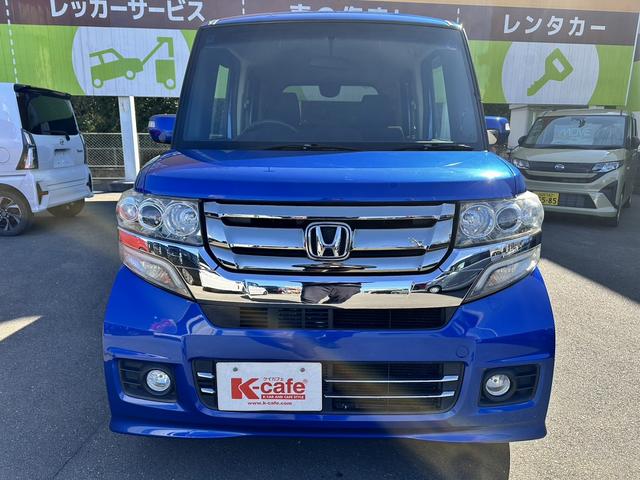 Ｎ－ＢＯＸカスタム Ｇ・Ｌパッケージ　純正フルセグナビ　Ｂｌｕｅｔｏｏｔｈ付　バックカメラ　両側スライド片側電動ドア　スマートキー　ＥＴＣ　ＥＣＳ　アイドリングストップ　ＨＩＤヘッドライト（3枚目）