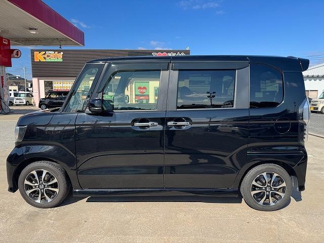 N-BOXカスタム G・Lホンダセンシング フルセグナビ・Bluetooth付 スマートキー 両側スライド片側電動ドア アイドリングストップ ETC ECS シートヒーター LEDヘッドライト(5枚目)