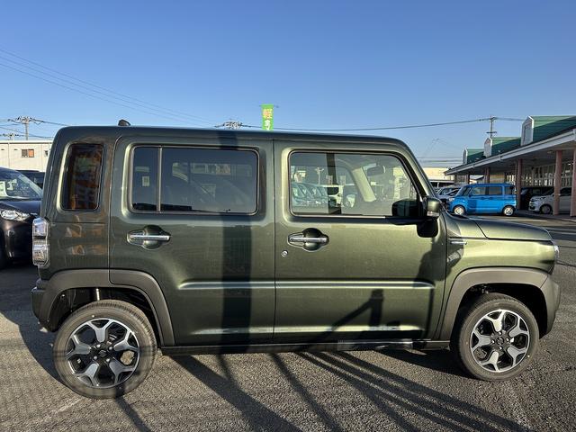 ハスラー ハイブリッドＸ　衝突被害軽減ブレーキ　車線逸脱防止装置　スマートキー　クリアランスソナー　アイドリングストップ　ＡＣＣ　ＥＣＳ　シートヒーター　ＬＥＤヘッドライト（6枚目）