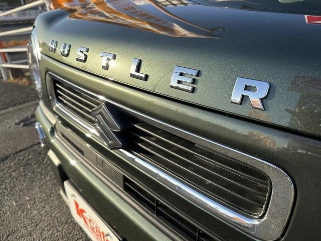 ハスラー ハイブリッドＸ　衝突被害軽減ブレーキ　車線逸脱防止装置　スマートキー　クリアランスソナー　アイドリングストップ　ＡＣＣ　ＥＣＳ　シートヒーター　ＬＥＤヘッドライト（33枚目）