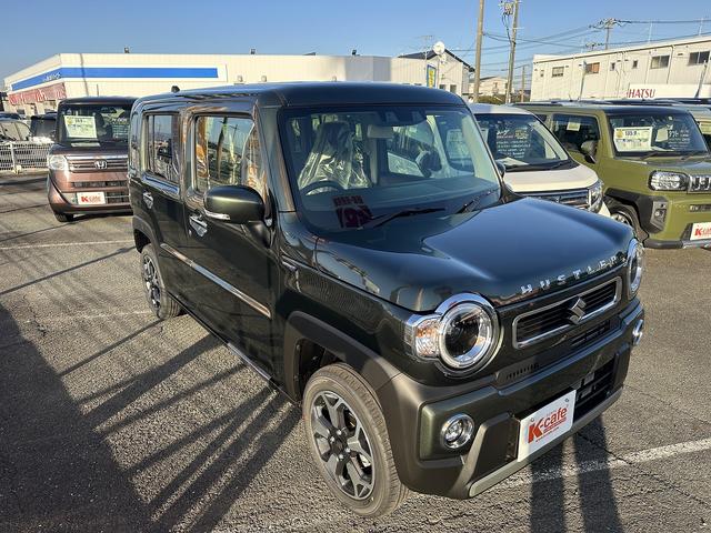 ハスラー ハイブリッドＸ　衝突被害軽減ブレーキ　車線逸脱防止装置　スマートキー　クリアランスソナー　アイドリングストップ　ＡＣＣ　ＥＣＳ　シートヒーター　ＬＥＤヘッドライト（52枚目）
