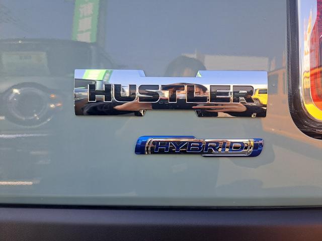 ハスラー ハイブリッドＸ　衝突被害軽減ブレーキ　車線逸脱防止装置　スマートキー　クリアランスソナー　アイドリングストップ　ＡＣＣ　ＥＣＳ　シートヒーター　ＬＥＤヘッドライト（42枚目）