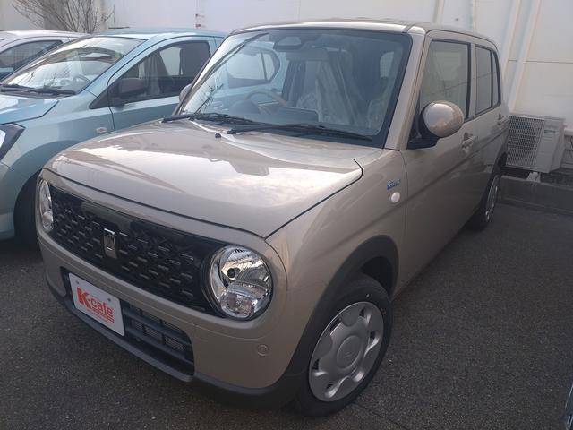 アルトラパン ハイブリッドＧ　衝突被害軽減ブレーキ　車線逸脱防止装置　スマートキー　クリアランスソナー　アイドリングストップ　ＥＣＳ　シートヒーター（3枚目）