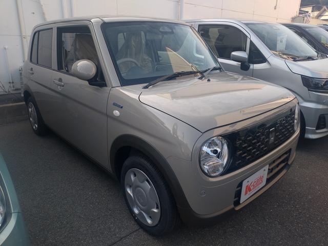 アルトラパン ハイブリッドＧ　衝突被害軽減ブレーキ　車線逸脱防止装置　スマートキー　クリアランスソナー　アイドリングストップ　ＥＣＳ　シートヒーター（5枚目）