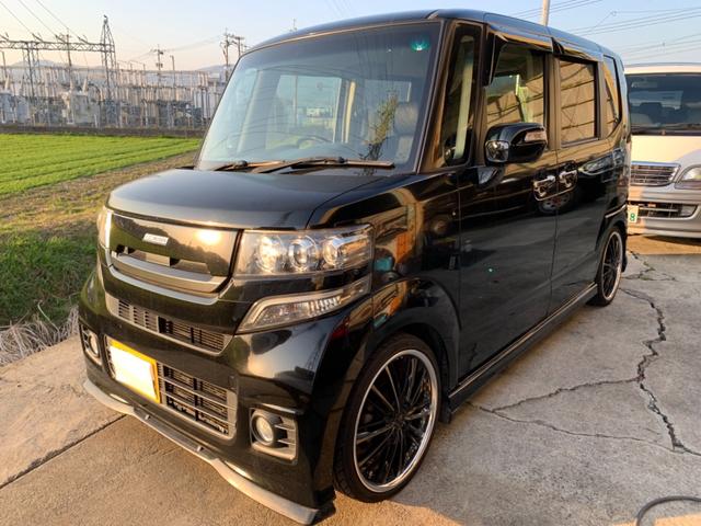 ｎ ｂｏｘカスタム ホンダ ｇ ターボｓｓパッケージ フル無限フルエアロ １７インチクレンツェアルミ 車高調 マフラー両側パワースライド 佐賀県 ｇ ターボｓｓパッケージ フル無限フルエアロ １７インチクレンツェアルミ 車高調 マフラー両側パワースライド ホンダ