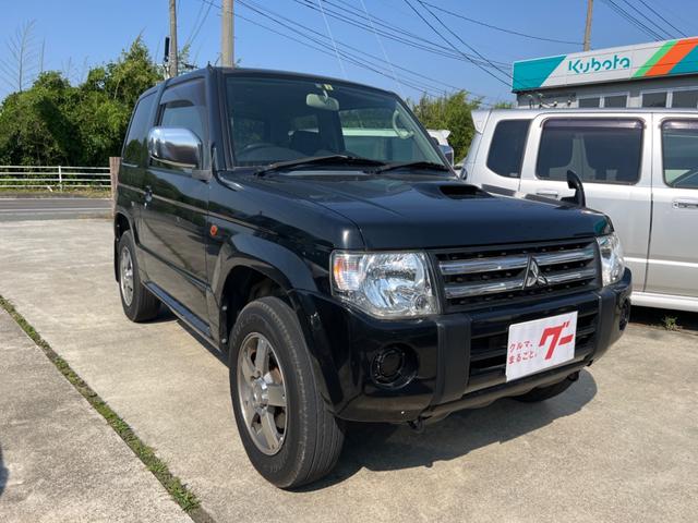 パジェロミニ ナビエディションＶＲ　走行距離８８５９３Ｋｍ　修復歴無し　ターボ　４ＷＤ　ＥＴＣ　１５インチアルミホイール　ＨＤＤナビ　ワンセグＴＶ　ＣＤオーディオ　ＤＶＤ再生　ＵＳＢ入力端子（6枚目）