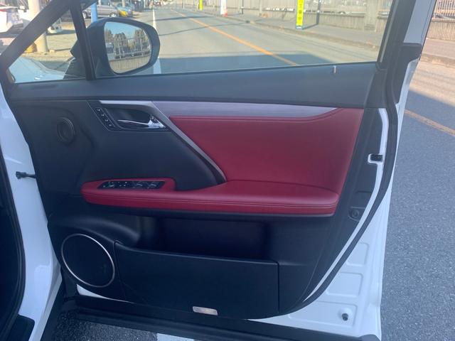 ＲＸ ＲＸ３００　Ｆスポーツ　サンルーフ・セーフティーシステム・全方位ドライブレコーダー・赤革シート（15枚目）