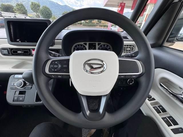 ムーヴキャンバス ストライプスＧ　届出済未使用車　衝突被害軽減ブレーキ　オートマチックハイビーム　レーンアシスト　両側電動スライドドア　アイドリングストップ　バックカメラ　盗難防止システム　寒冷地仕様　スマートキー　ベンチシート（10枚目）