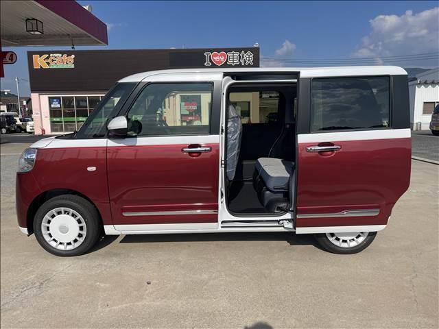 ムーヴキャンバス ストライプスＧ　届出済未使用車　衝突被害軽減ブレーキ　オートマチックハイビーム　レーンアシスト　両側電動スライドドア　アイドリングストップ　バックカメラ　盗難防止システム　寒冷地仕様　スマートキー　ベンチシート（13枚目）