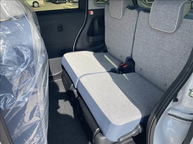 ムーヴキャンバス ストライプスＧ　届出済未使用車　衝突被害軽減ブレーキ　オートマチックハイビーム　レーンアシスト　両側電動スライドドア　アイドリングストップ　バックカメラ　盗難防止システム　寒冷地仕様　スマートキー　ベンチシート（17枚目）