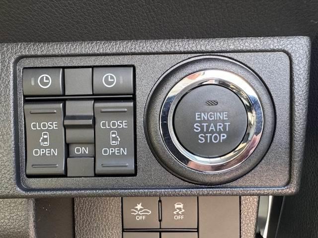 ムーヴキャンバス ストライプスＧ　届出済未使用車　アイドリングストップ　盗難防止装置　バックカメラ　衝突被害軽減ブレーキ　横滑り防止装置　シートヒーター　ベンチシート　スマートキー　寒冷地仕様車　両側電動スライドドア（29枚目）