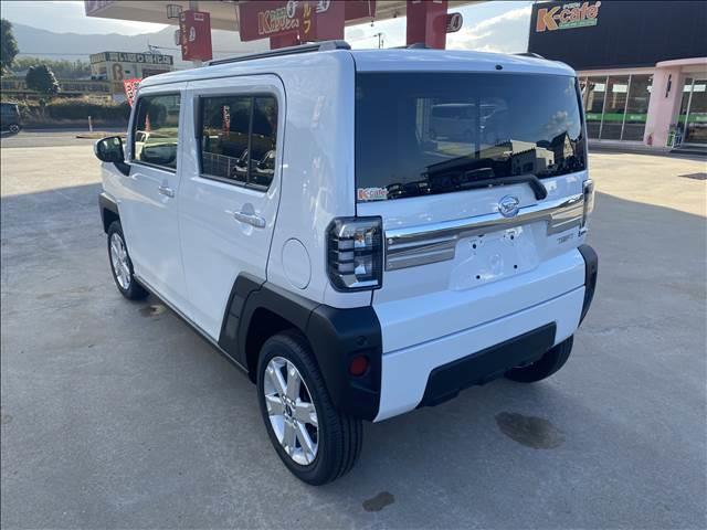 タフト Ｇ　届出済未使用車　アイドリングストップ　盗難防止装置　バックカメラ　衝突被害軽減ブレーキ　横滑り防止装置　シートヒーター　スマートキー　寒冷地仕様車　サンルーフ　ガラスルーフ　ルーフレール（12枚目）