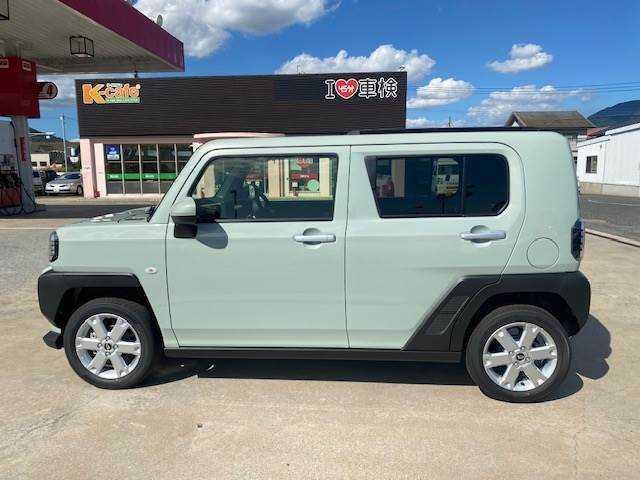 タフト Ｇ　届出済未使用車　アイドリングストップ　盗難防止装置　バックカメラ　衝突被害軽減ブレーキ　横滑り防止装置　シートヒーター　スマートキー　サンルーフ　ルーフレール　寒冷地仕様車　ガラスルーフ　シートＨ（13枚目）