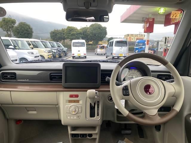 アルトラパンＬＣ Ｘ　届出済み未使用車　衝突被害軽減ブレーキ　スマートキー　アイドリングストップ　障害物センサー　レーンキープアシスト　オートマチックハイビーム　シートヒーター　盗難防止システム（14枚目）
