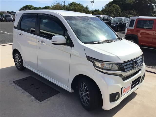 Ｎ－ＷＧＮカスタム Ｇ・Ａパッケージ　純正フルセグナビ・Ｂｌｕｅｔｏｏｔｈ　バックカメラ　スマートキー　衝突被害軽減ブレーキ　アイドリングストップ　ＥＣＳ　ＡＣＣ　ＨＩＤヘッドライト（3枚目）