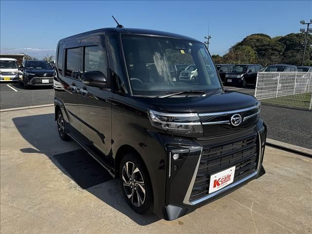 タント カスタムＸ　フルセグナビ・Ｂｌｕｅｔｏｏｔｈ付　バックカメラ　両側電動スライドドア　スマートキー　衝突被害軽減ブレーキ　アイドリングストップ　クリアランスソナー　ＥＴＣ　ＥＣＳ　シートヒーター　ＬＥＤヘッドライト（10枚目）