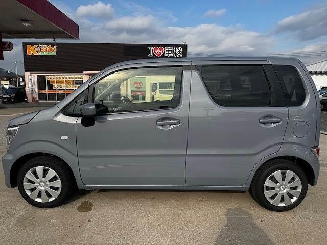 ワゴンＲ ＦＸ　フルセグナビ・Ｂｌｕｅｔｏｏｔｈ付　スマートキー　衝突被害軽減ブレーキ　車線逸脱防止装置　クリアランスソナー　ＥＣＳ　シートヒーター（5枚目）