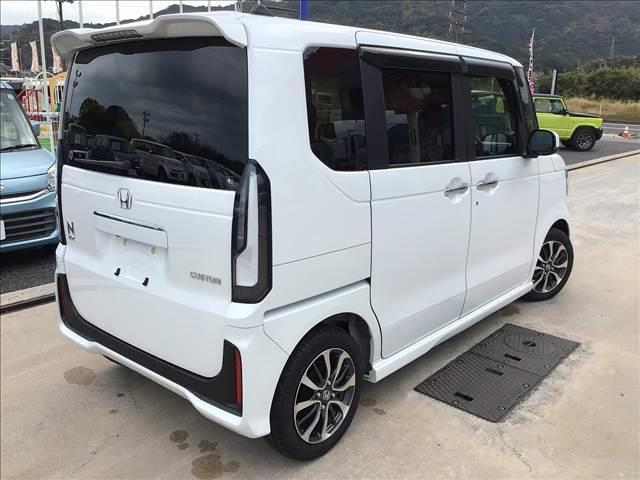 Ｎ－ＢＯＸカスタム ベースグレード　フルセグナビ・Ｂｌｕｅｔｏｏｔｈ付　バックカメラ　Ｈｏｎｄａ　ＳＥＮＳＩＮＧ　両側スライド片側電動ドア　スマートキー　シートヒーター　ＡＣＣ　ＥＴＣ　ＥＣＳ　ＬＥＤヘッドライト　ドライブレコーダー（5枚目）
