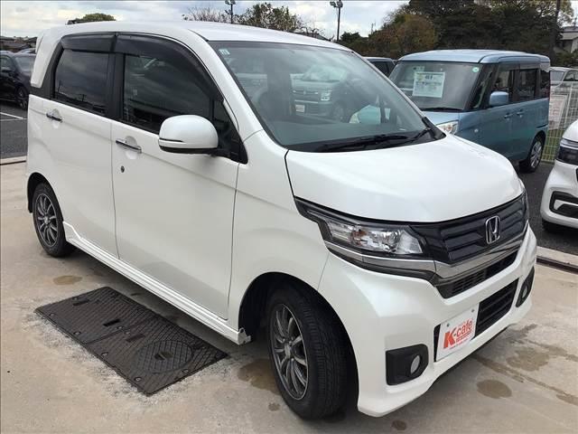 Ｎ－ＷＧＮカスタム Ｇ　ワンセグナビ　バックカメラ　スマートキー　アイドリングストップ　ＥＴＣ　ＥＣＳ　ＨＩＤヘッドライト（4枚目）