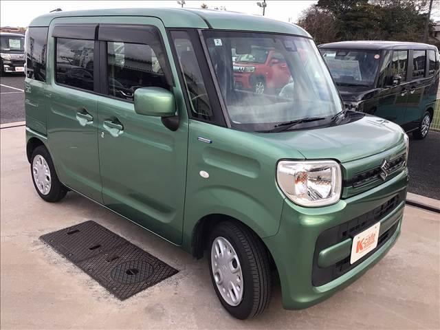 スペーシア ハイブリッドＧ　ワンセグナビ　スマートキー　両側スライドドア　アイドリングストップ　衝突被害軽減ブレーキ　車線逸脱防止装置　クリアランスソナー　ＥＣＳ（4枚目）