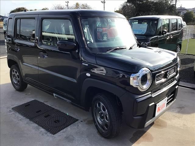 ハスラー ハイブリッドＧ　衝突被害軽減ブレーキ　車線逸脱防止装置　スマートキー　クリアランスソナー　アイドリングストップ　ＡＣＣ　ＥＣＳ　シートヒーター　ＬＥＤヘッドライト（5枚目）