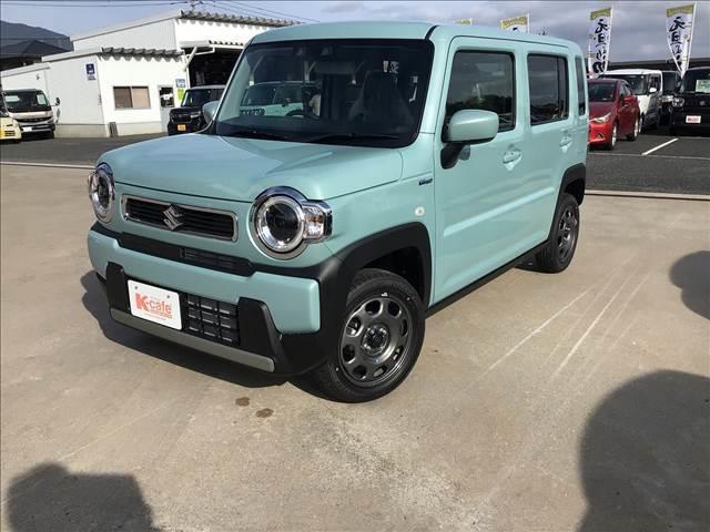 ハスラー ハイブリッドＧ　衝突被害軽減ブレーキ　車線逸脱防止装置　スマートキー　クリアランスソナー　アイドリングストップ　ＡＣＣ　ＥＣＳ　シートヒーター　ＬＥＤヘッドライト（3枚目）