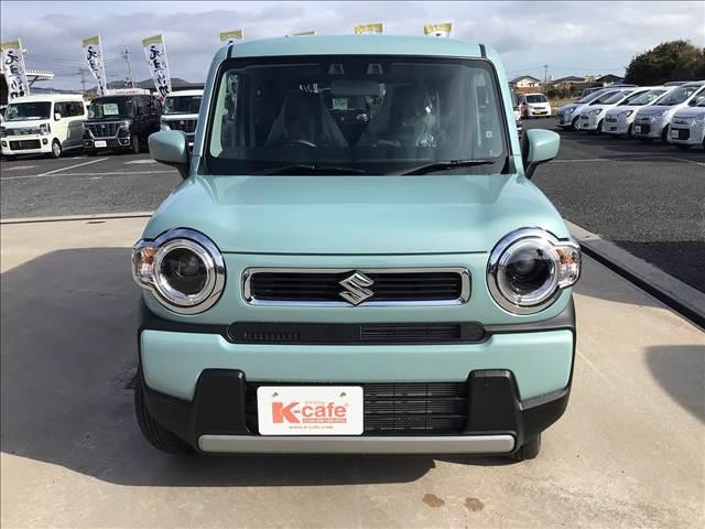 ハスラー ハイブリッドＧ　衝突被害軽減ブレーキ　車線逸脱防止装置　スマートキー　クリアランスソナー　アイドリングストップ　ＡＣＣ　ＥＣＳ　シートヒーター　ＬＥＤヘッドライト（4枚目）