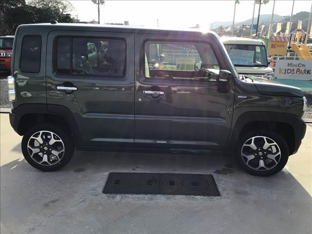 ハスラー ハイブリッドＸ　衝突被害軽減ブレーキ　車線逸脱防止装置　スマートキー　クリアランスソナー　アイドリングストップ　ＡＣＣ　ＥＣＳ　シートヒーター　ＬＥＤヘッドライト（6枚目）