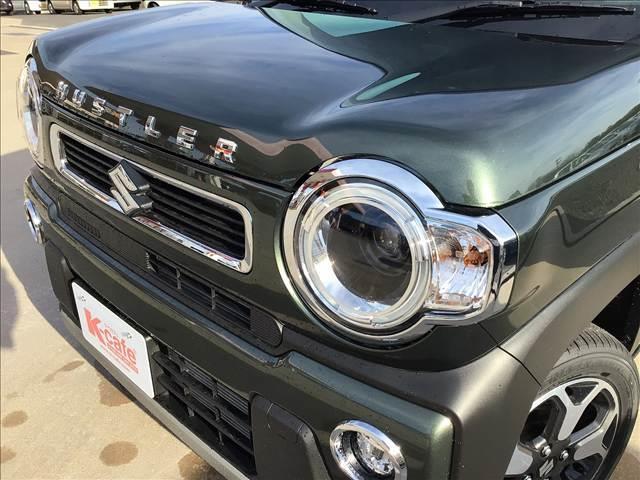 ハスラー ハイブリッドＸ　衝突被害軽減ブレーキ　車線逸脱防止装置　スマートキー　クリアランスソナー　アイドリングストップ　ＡＣＣ　ＥＣＳ　シートヒーター　ＬＥＤヘッドライト（13枚目）