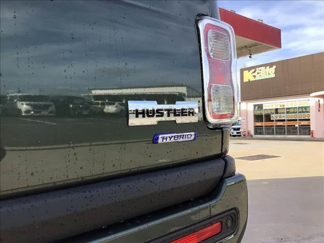 ハスラー ハイブリッドＸ　衝突被害軽減ブレーキ　車線逸脱防止装置　スマートキー　クリアランスソナー　アイドリングストップ　ＡＣＣ　ＥＣＳ　シートヒーター　ＬＥＤヘッドライト（24枚目）