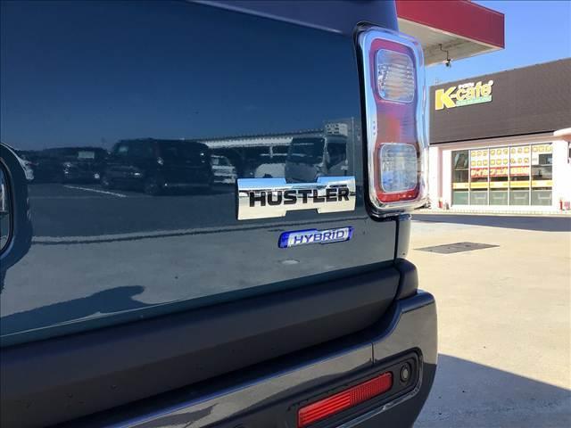 ハスラー ハイブリッドＸ　衝突被害軽減ブレーキ　車線逸脱防止装置　スマートキー　クリアランスソナー　アイドリングストップ　ＡＣＣ　ＥＣＳ　シートヒーター　ＬＥＤヘッドライト（22枚目）